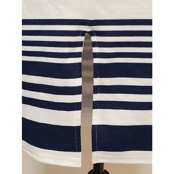 EXECUTIVE PONIES Classy Striped Pencil Skirt SIZE S - Picture 8 of 11